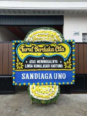 Papan Bunga Duka di Agrowisata
